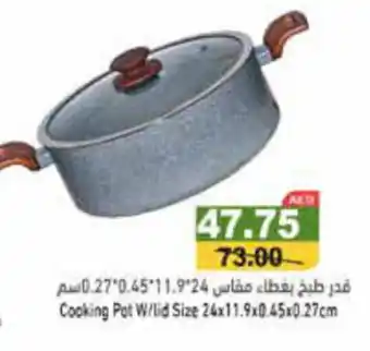 Aswaq Ramez Cooking Pot W/lid Size 24x11.9x0.45x0.27cm offer