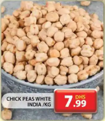 Grand Hyper Market CHICK PEAS WHITE INDIA KG offer