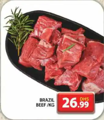 Grand Hyper Market BRAZIL BEEF KG offer
