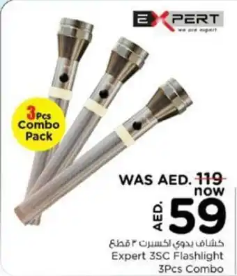 Nesto Expert 3SC Flashlight 3Pcs Combo offer