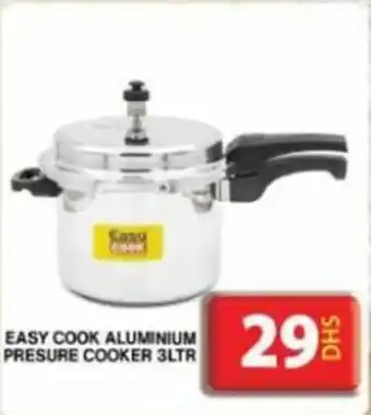 Grand Hyper Market EASY COOK ALUMINIUM PRESURE COOKER 3LTR offer