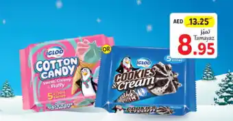 Union Coop IGLOO COTTON CANDY COOKIES and cream offer