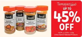 Union Coop Spices Selected Products offer