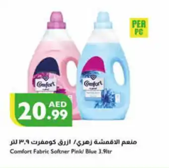 Istanbul Supermarket Comfort Fabric Softner Pink Blue 3.9ltr offer
