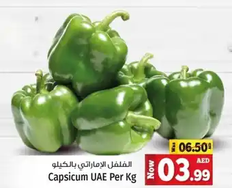 Kenz Hypermarket Capsicum Per Kg offer