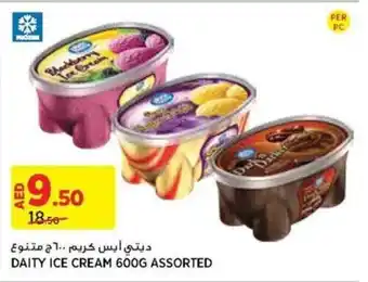 Aswaaq DAITY ICE CREAM 600G ASSORTED offer