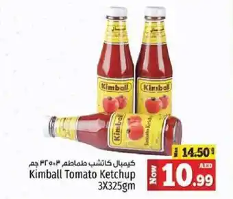 Kenz Hypermarket Kimball Tomato Ketchup 3X325gm offer