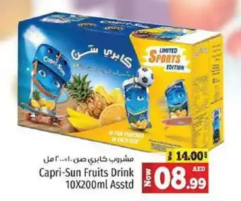 Kenz Hypermarket Capri Sun Fruits Drink 10X200ml Asstd offer
