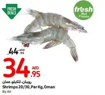 Carrefour Shrimps 20 30 Per Kg offer