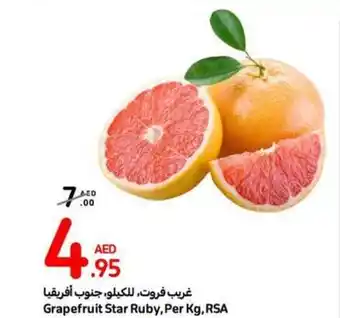 Carrefour Grapefruit Star Ruby Per Kg offer