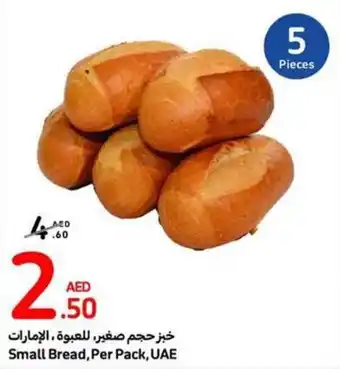 Carrefour Small Bread Per Pack offer