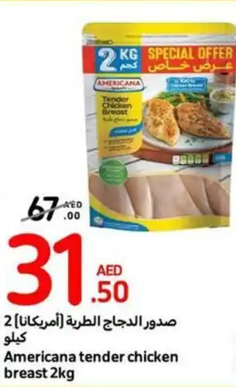 Carrefour Americana tender chicken breast 2kg offer
