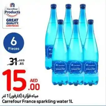 Carrefour Carrefour France sparkling water 1L offer