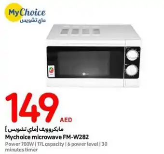 Carrefour Mychoice microwave FM W282 offer