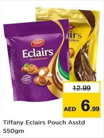 Nesto Tiffany Eclairs Pouch Asstd 550gm offer