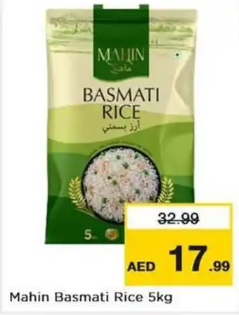 Nesto Mahin Basmati Rice 5kg offer