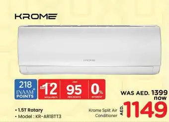 Nesto Krome Split Air Conditioner offer