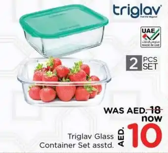 Nesto Triglav Glass Container Set asstd offer