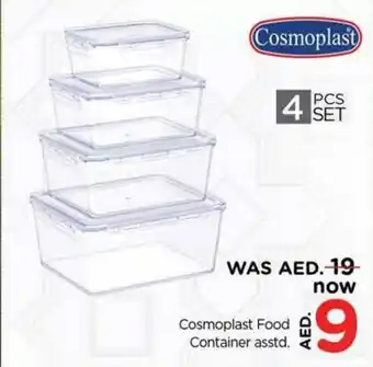 Nesto Cosmoplast Food Container asstd offer