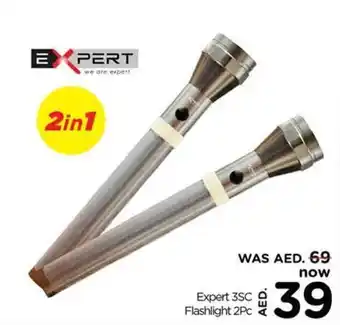 Nesto Expert 3SC Flashlight 2Pc offer