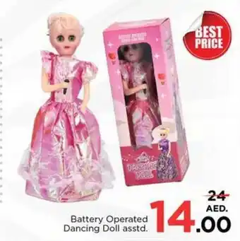 Nesto Battery Operated Dancing Doll asstd offer
