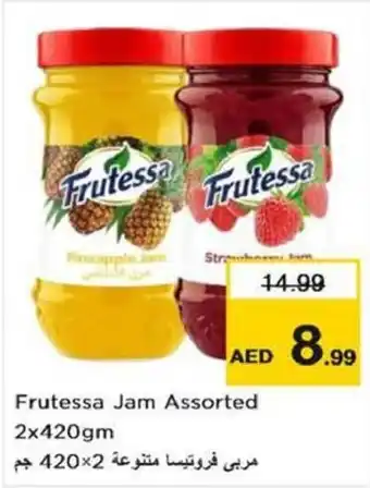 Nesto Frutessa Jam Assorted 2x420gm offer