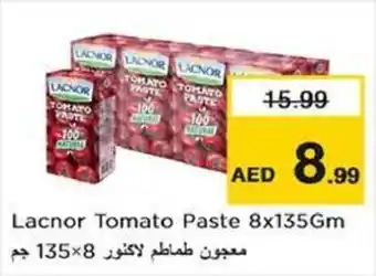 Nesto Lacnor Tomato Paste 8x135Ġm offer