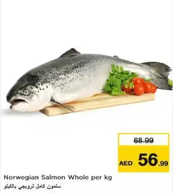 Nesto Norwegian Salmon Whole per kg offer