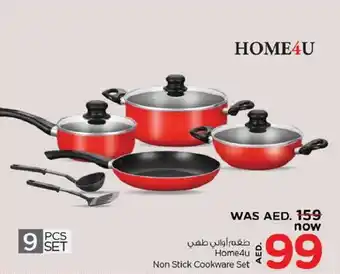 Nesto Home4u Non Stick Cookware Set offer