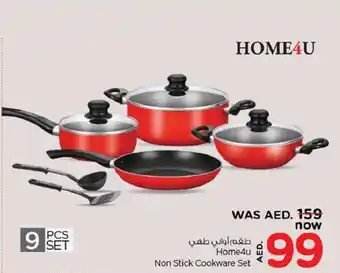 Nesto Home4u Non Stick Cookware Set offer