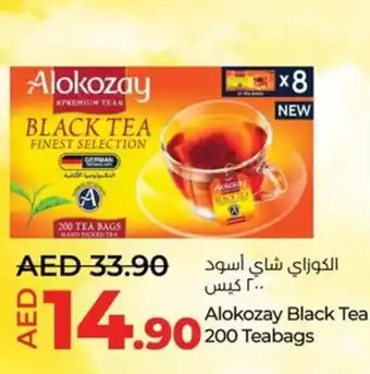 Lulu Hypermarket Alokozay Black Tea 200 Teabags offer