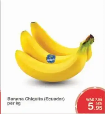 Choithrams Banana Chiquita per kg offer