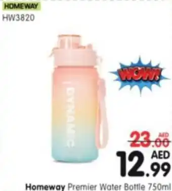 Al Madina Homeway Premier Water Bottle 750ml offer