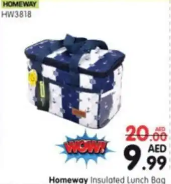 Al Madina Homeway Insulated Lunch Bag offer