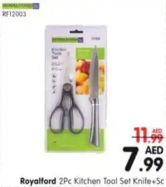 Al Madina Royalford 2Pc Kitchen Tool Set Knife+Sc offer