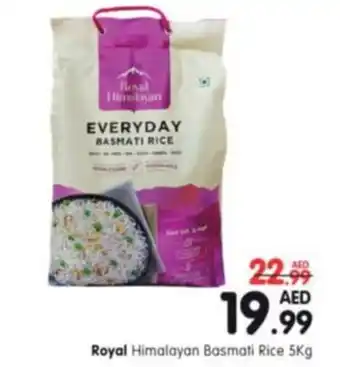 Al Madina Royal Himalayan Basmati Rice 5Kg offer