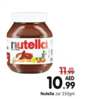 Al Madina Nutella Jar 350gm offer