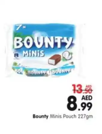 Al Madina Bounty Minis Pouch 227gm offer
