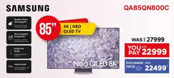 Emax SAMSUNG QA85QN800C offer