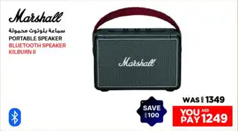 Emax Marshall PORTABLE SPEAKER BLUETOOTH SPEAKER KILBURN II offer