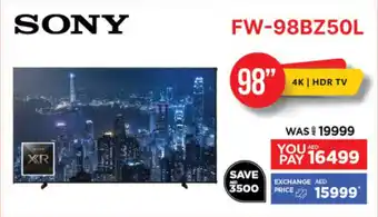 Emax SONY FW 98BZ50L offer