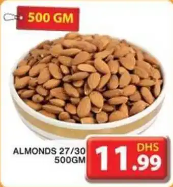 Grand Hyper Market ALMONDS 27 30 500GM offer