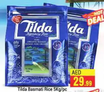 Pasons Tilda Basmati Rice 5Kg pc offer