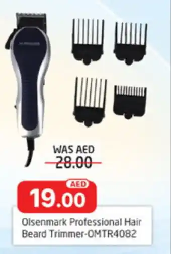 Al Madina Hypermarket Olsenmark Professional Hair Beard Trimmer OMTR4082 offer