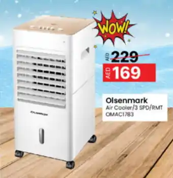 Al Madina Hypermarket Olsenmark Air Cooler 3 SPD RMT OMAC1783 offer