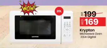 Al Madina Hypermarket Krypton Microwave Oven 20Ltr Digital offer