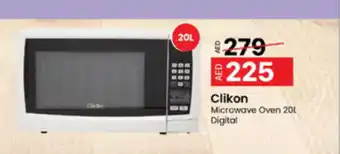 Al Madina Hypermarket Clikon Microwave Oven 20L Digital offer