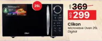 Al Madina Clikon Microwave Oven 25L Digital offer