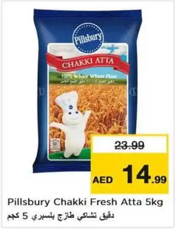 Nesto Pillsbury Chakki Fresh Atta 5kg offer
