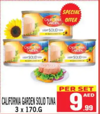 CALIFORNIA GARDEN SOLD TUNA 3 x 170 G